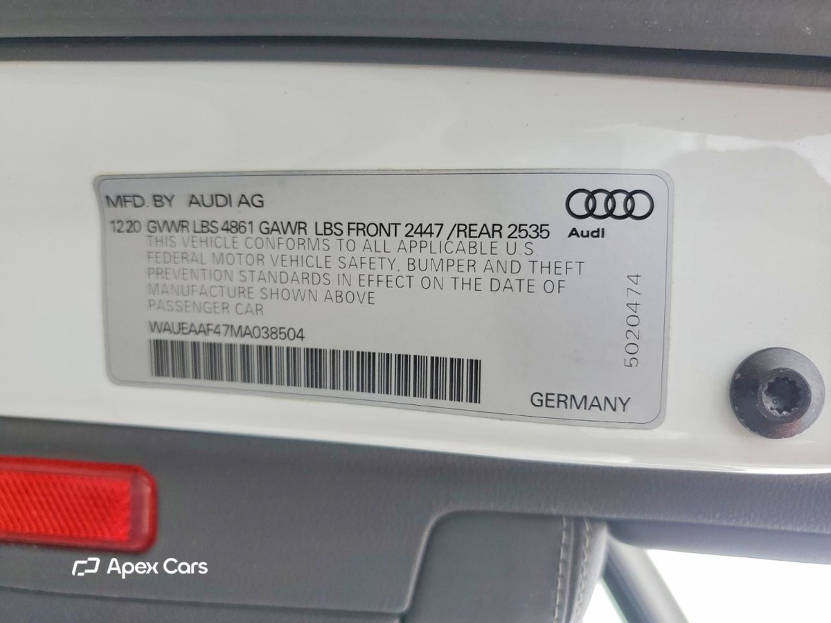 Audi A4 2021