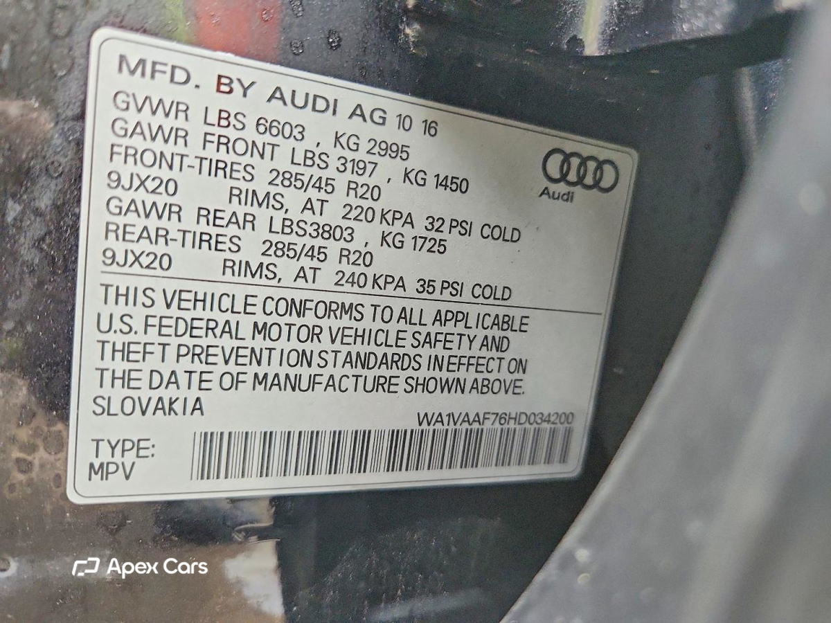 Audi Q7 2017