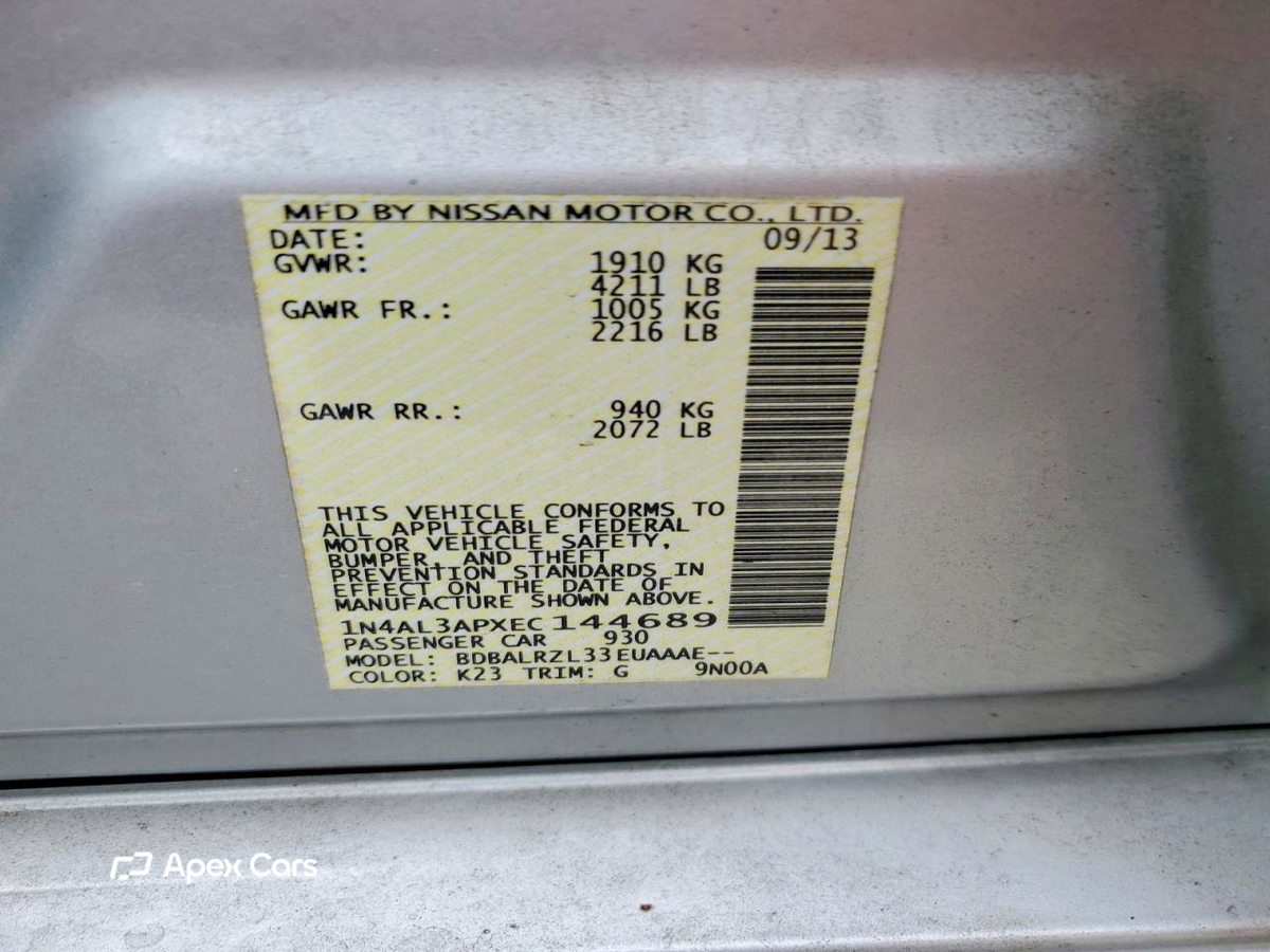 Nissan Altima 2014