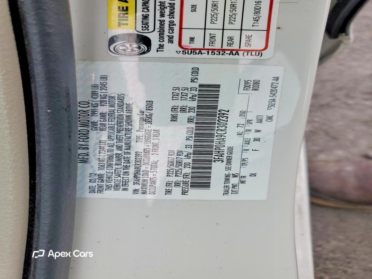 Ford Fusion 2012