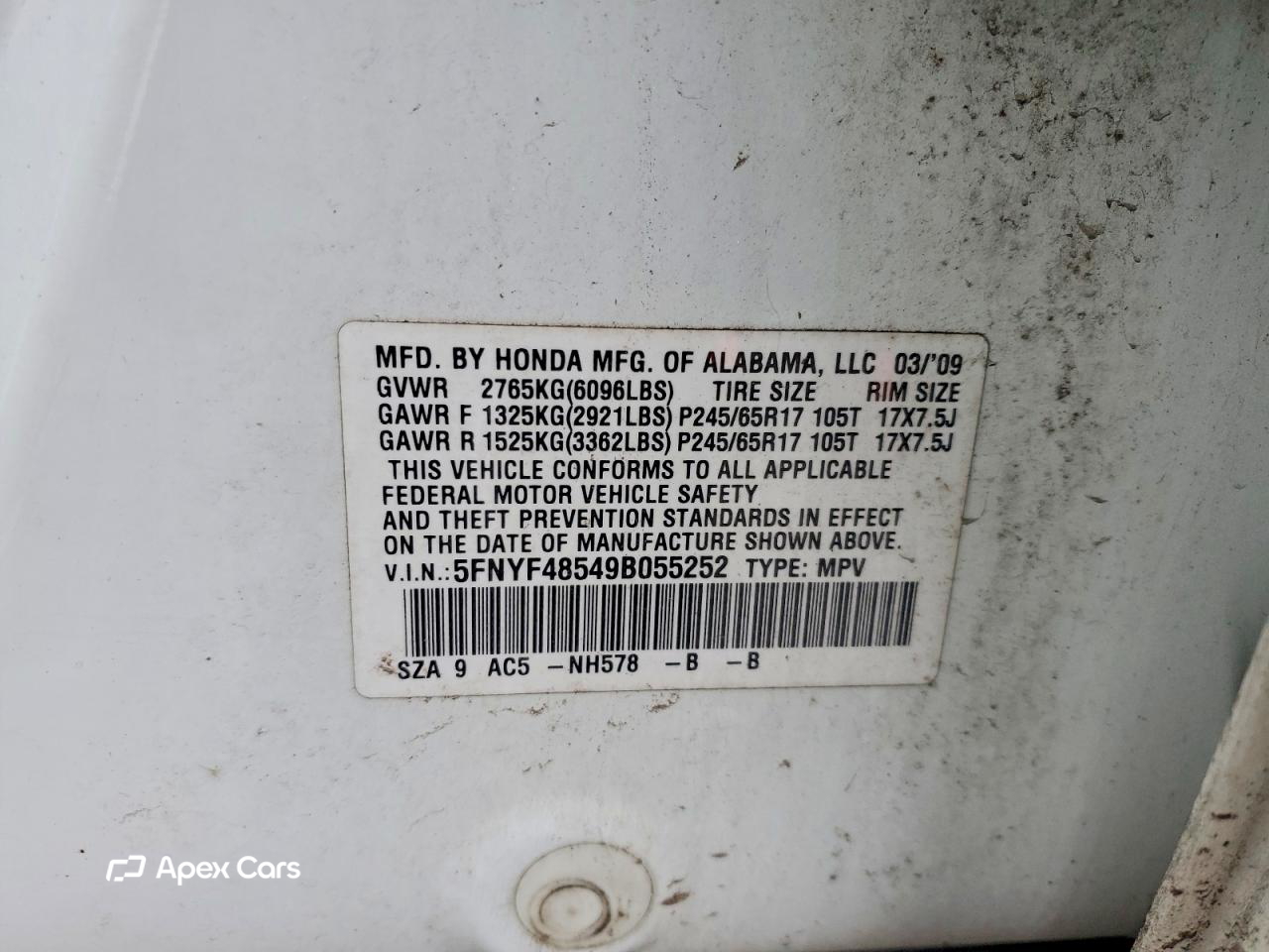 Honda Pilot 2009