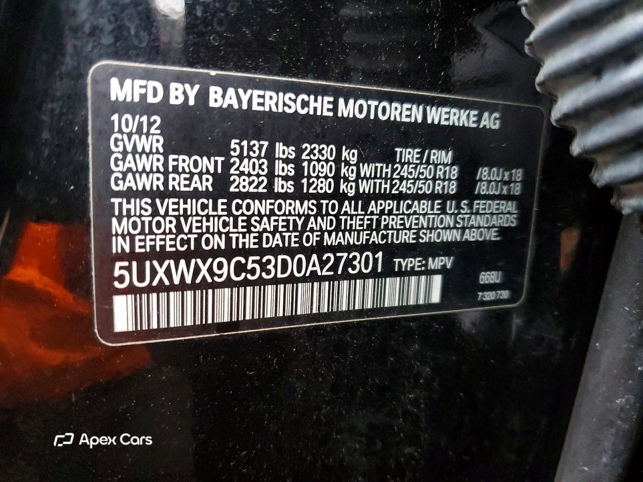 BMW X3 2013