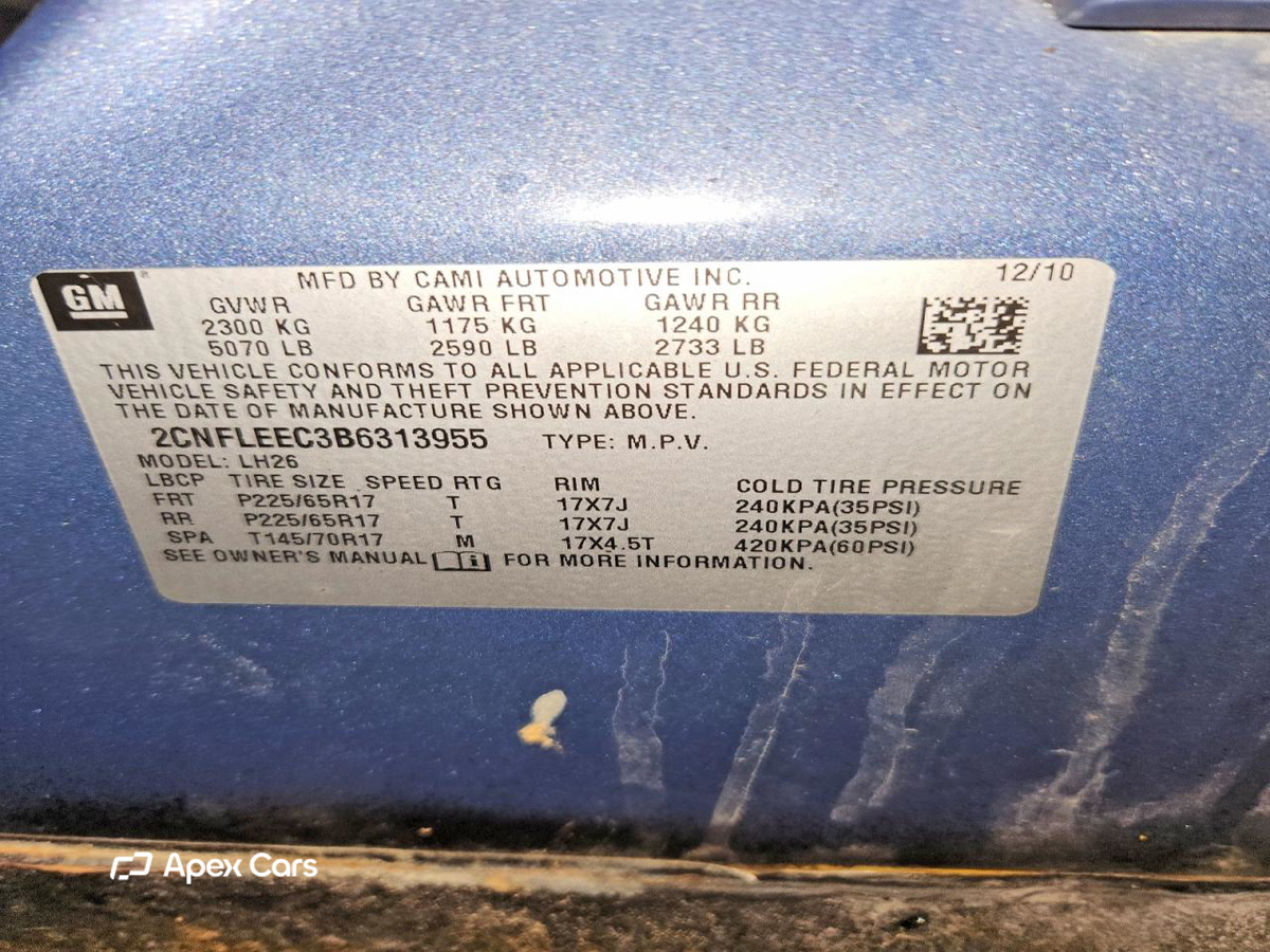 Chevrolet Equinox 2011