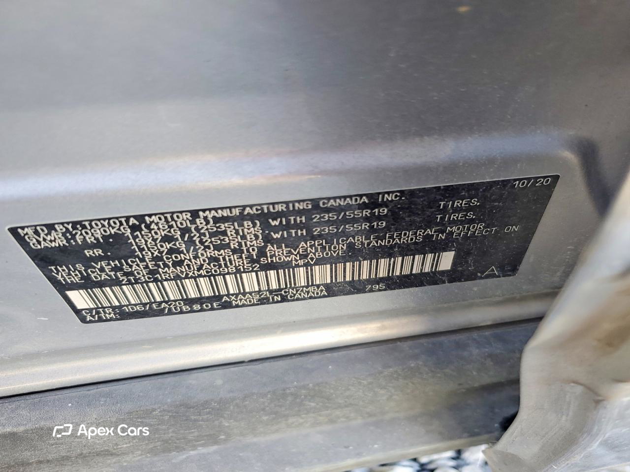 Toyota RAV 4 2021
