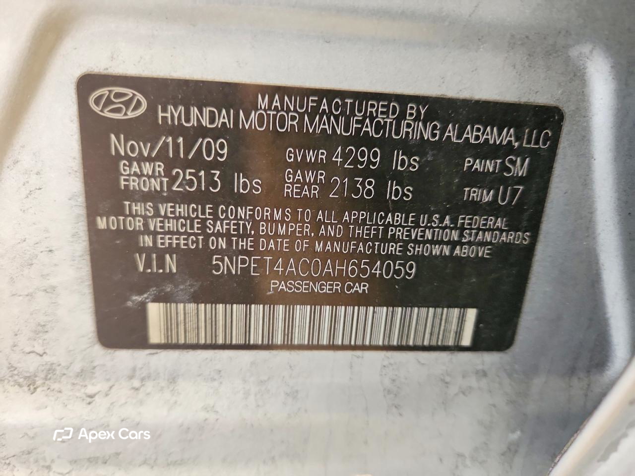 Hyundai Sonata 2010