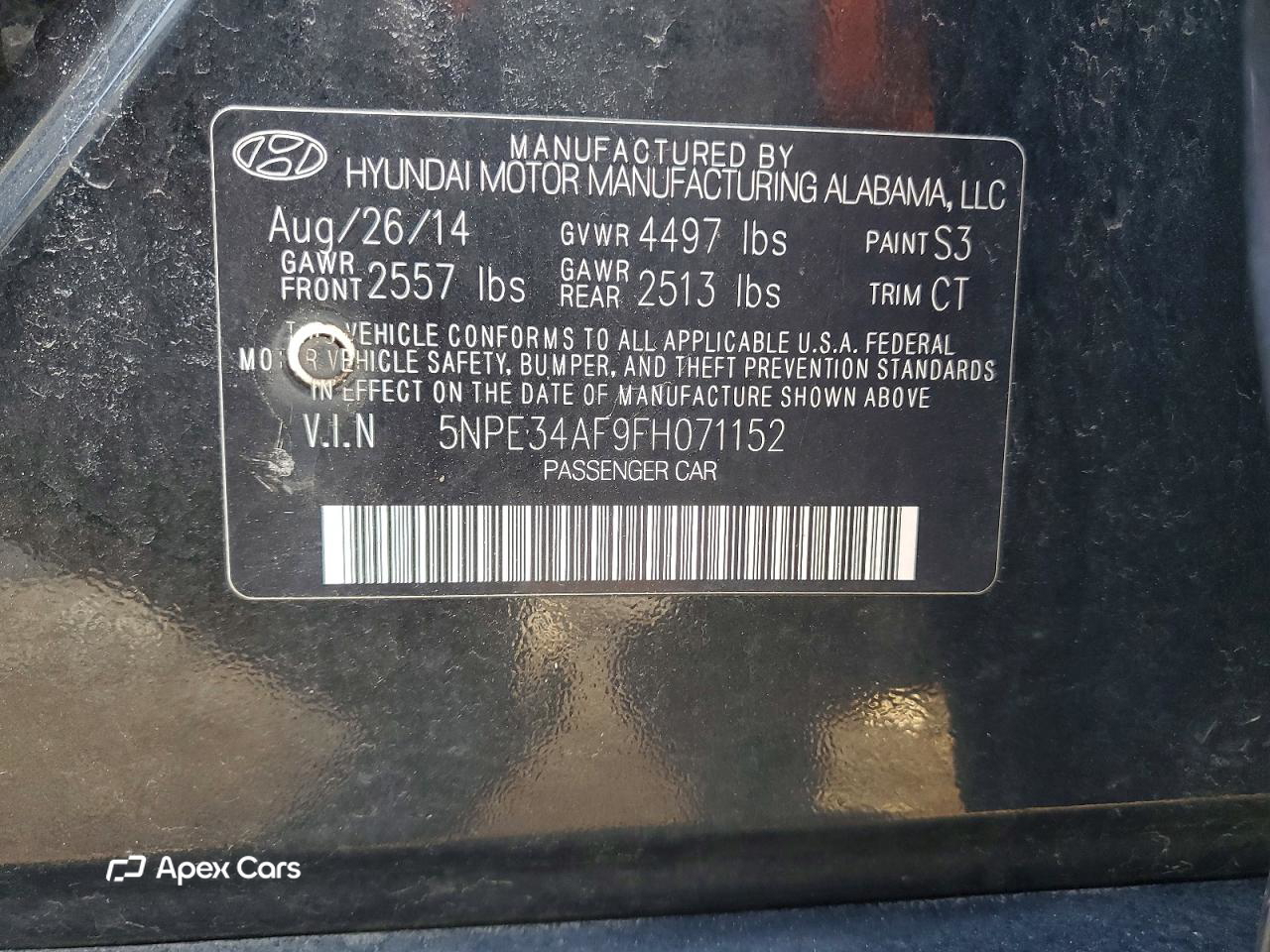 Hyundai Sonata 2015