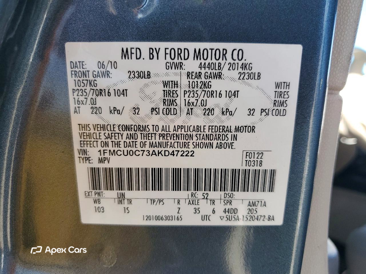Ford Escape 2010