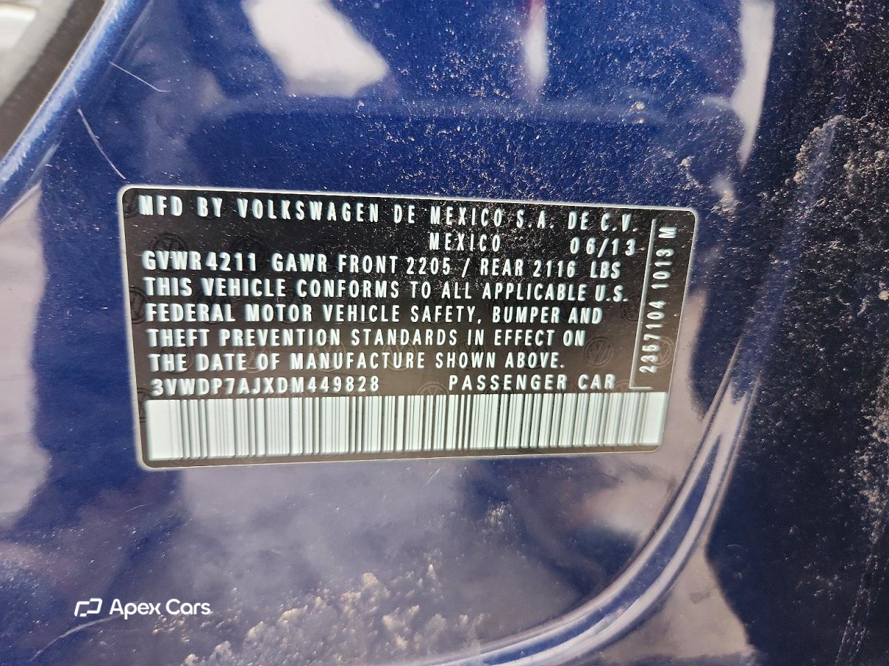 Volkswagen Jetta 2013
