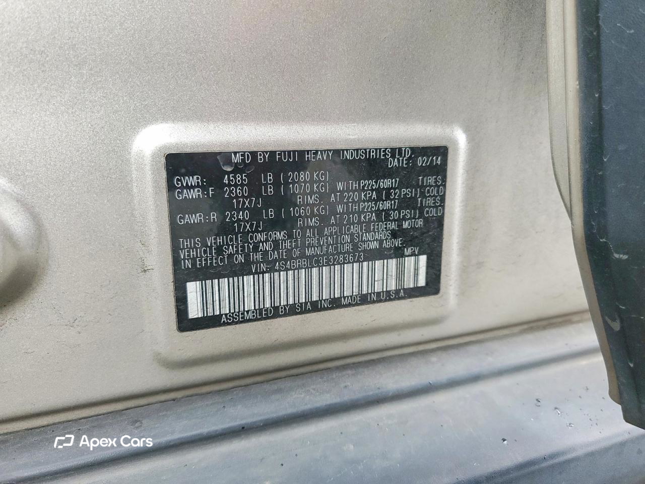 Subaru Outback 2014
