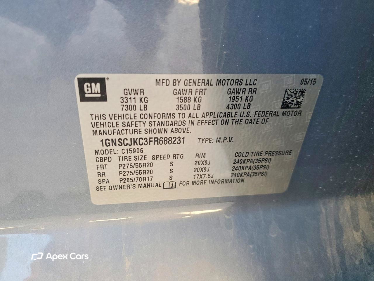 Chevrolet Suburban 2015