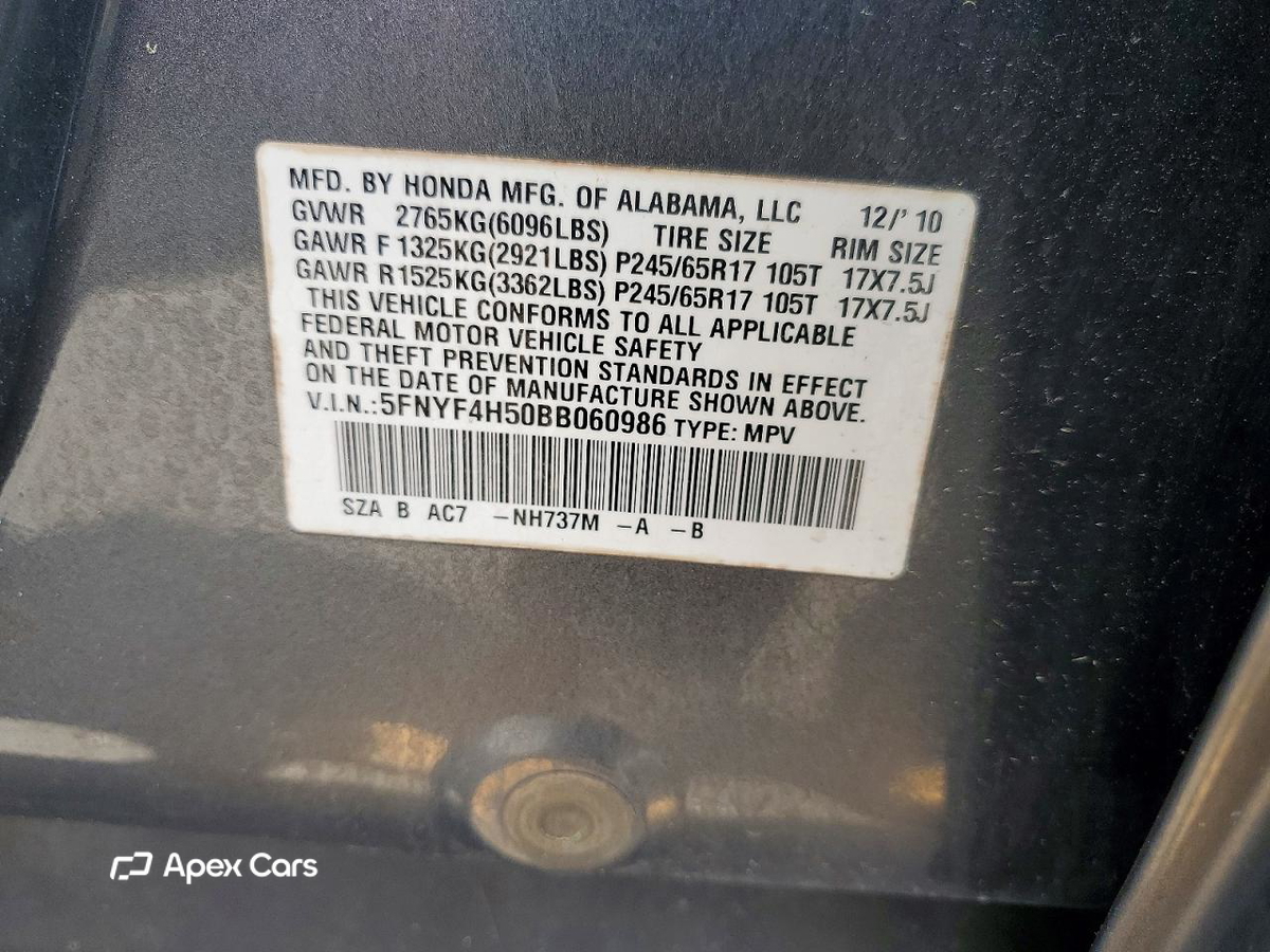 Honda Pilot 2011