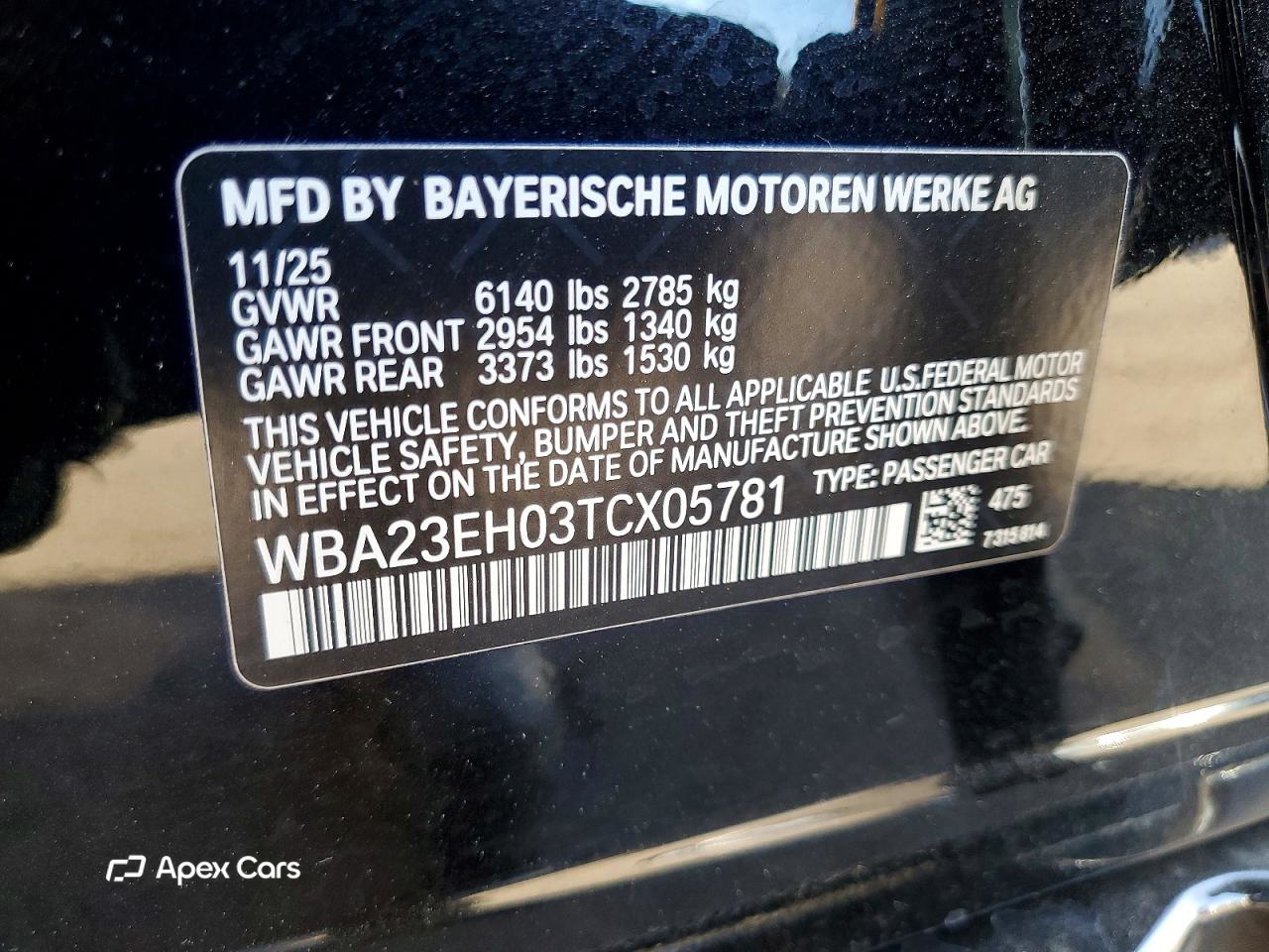 BMW Series 7 2026