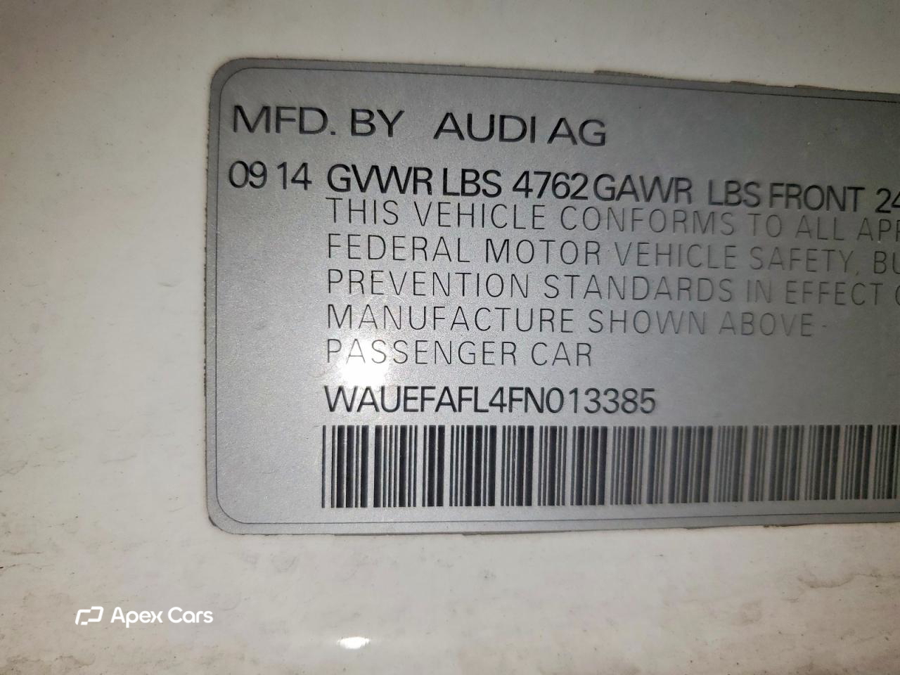 Audi A4 2015