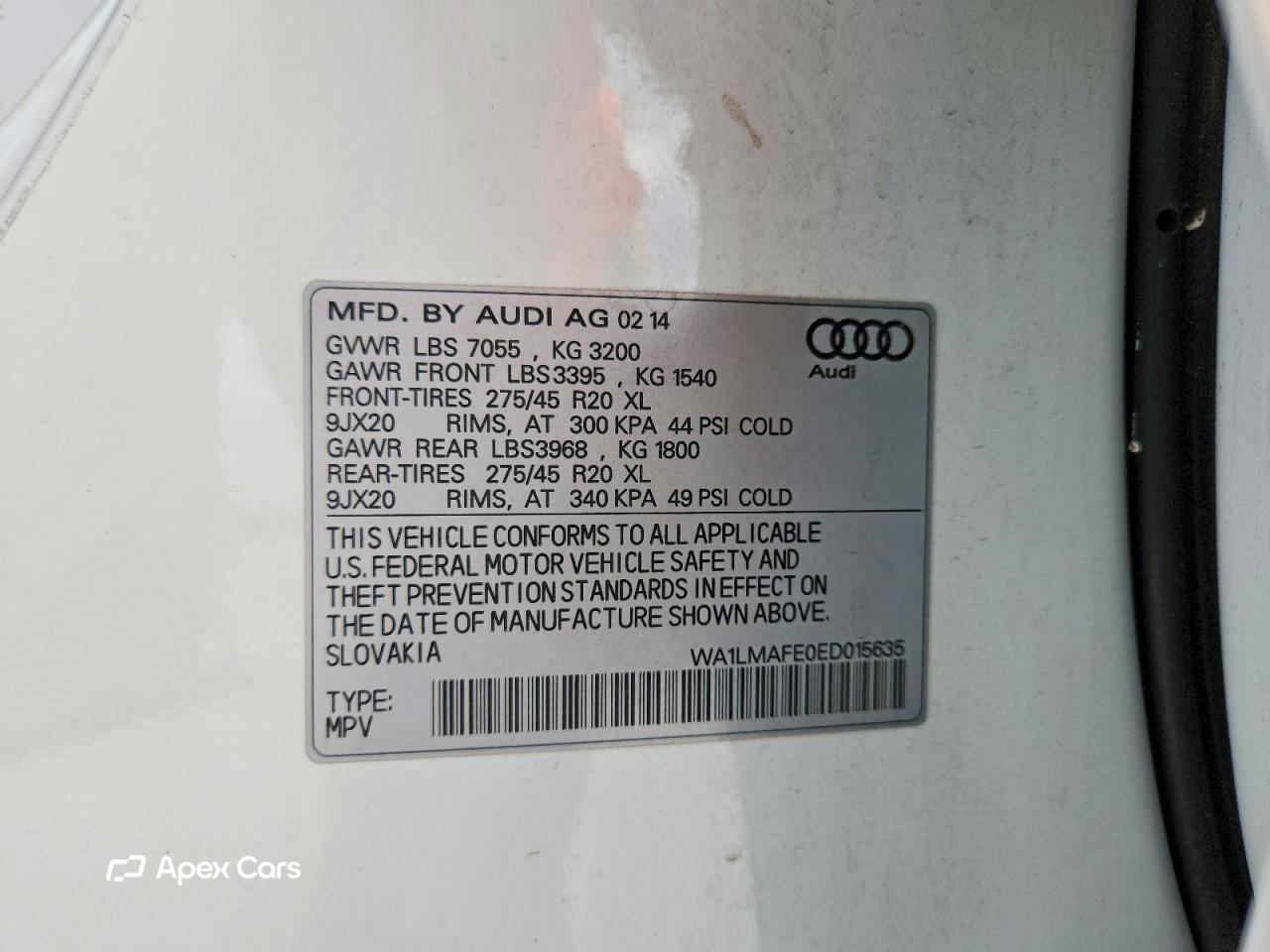 Audi Q7 2014