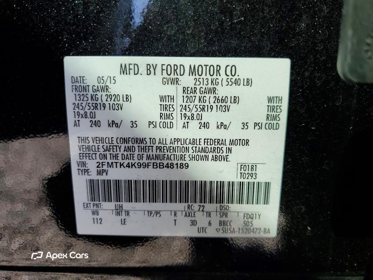 Ford Edge 2015