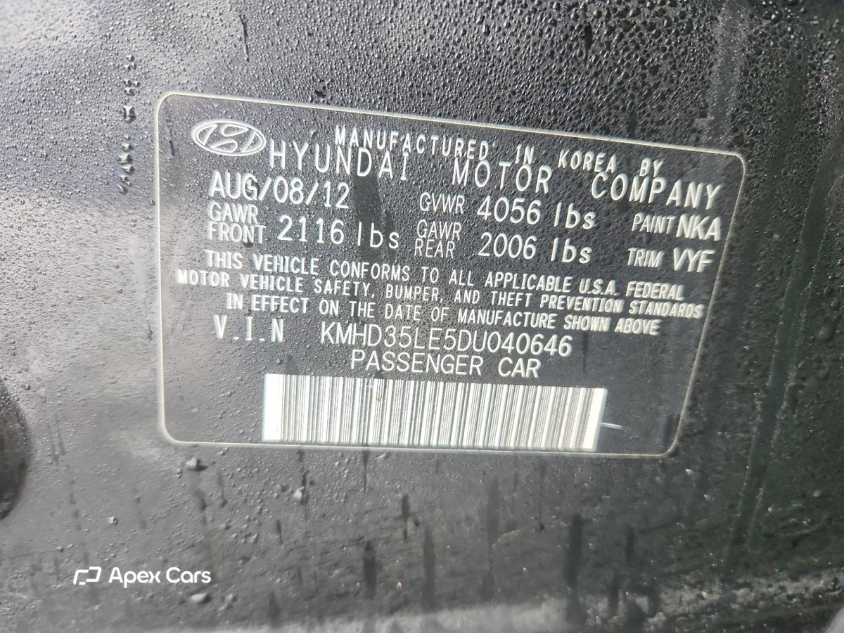 Hyundai Elantra 2013