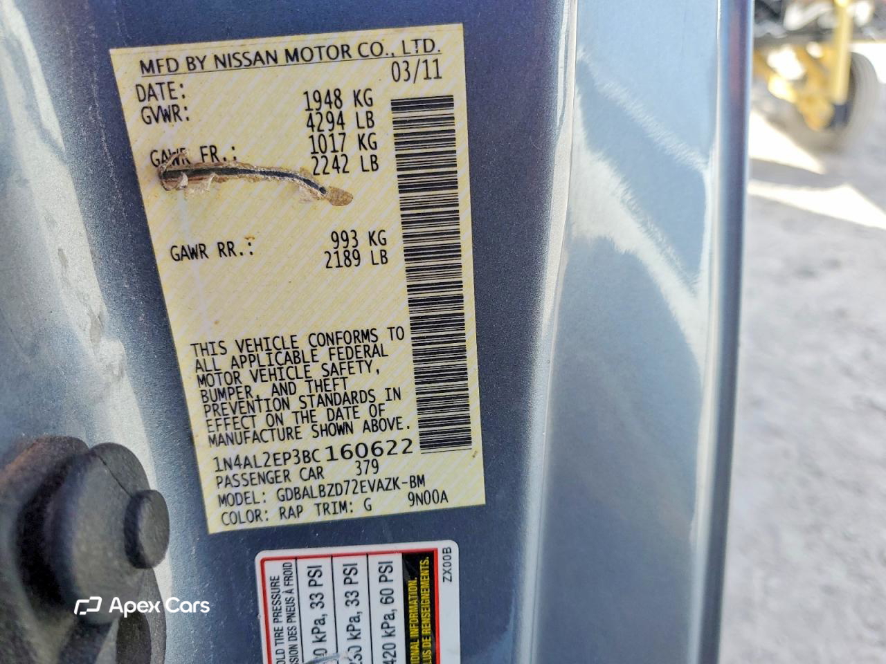 Nissan Altima 2011
