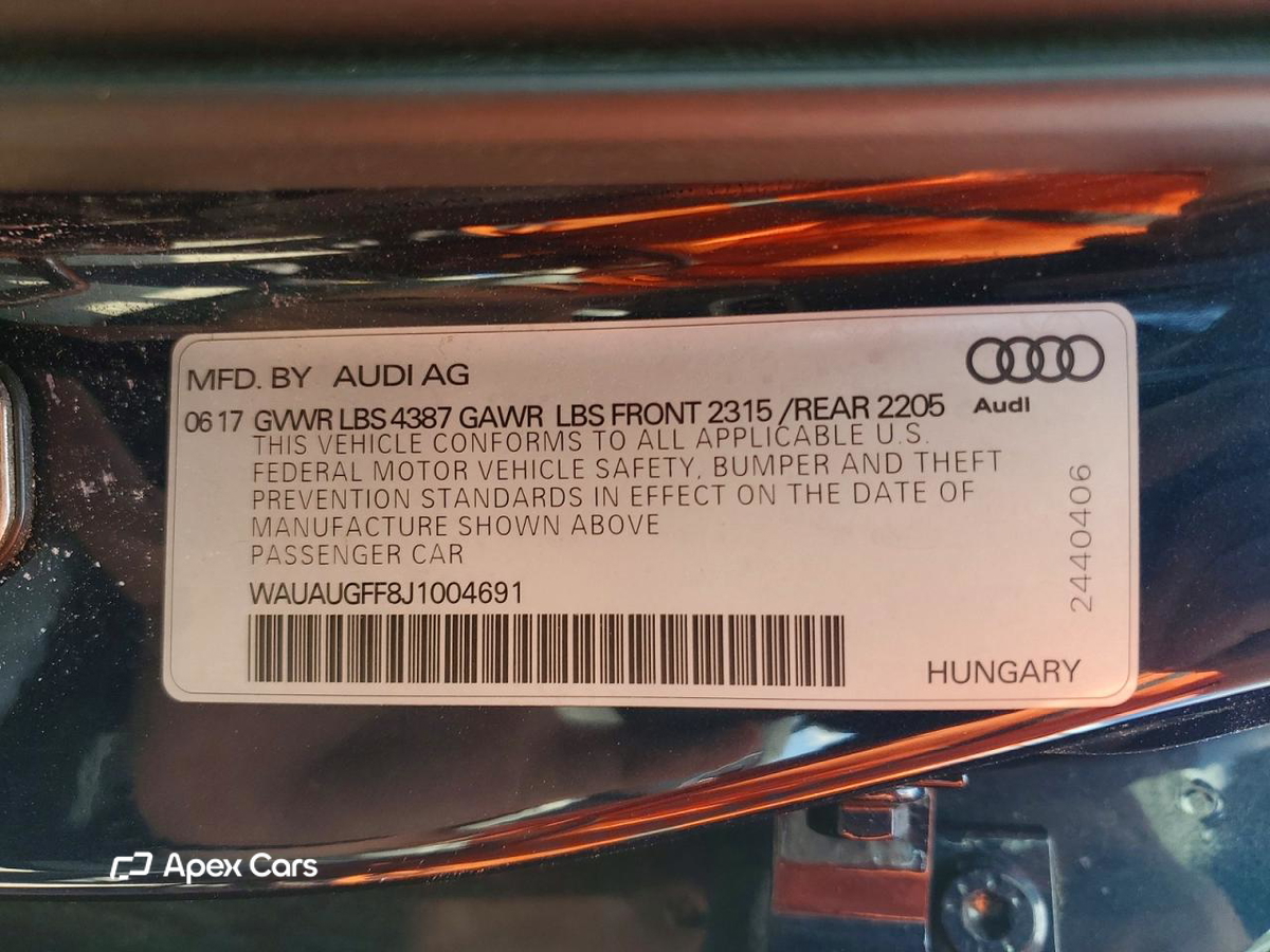 Audi A3 2018