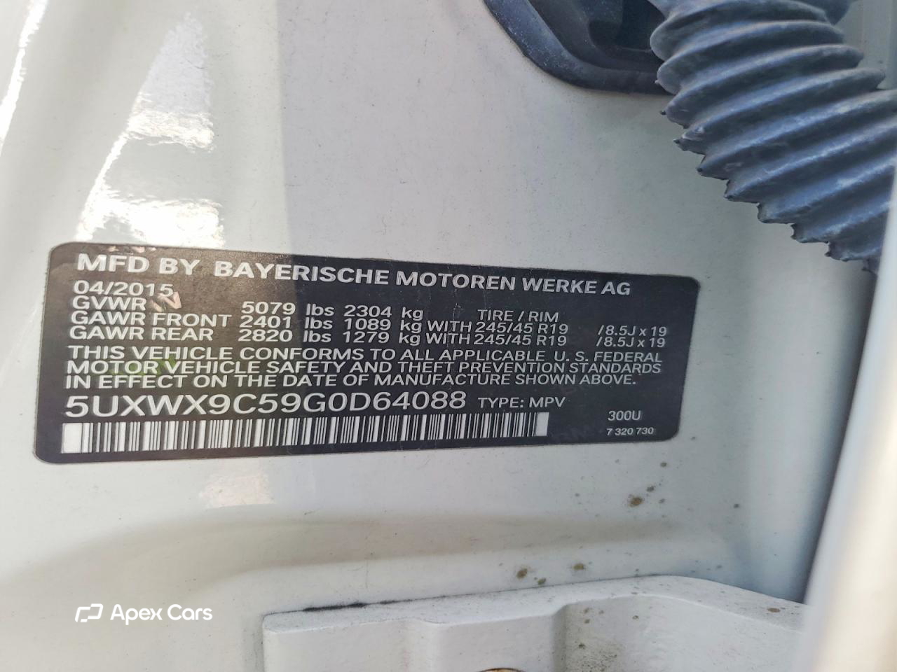 BMW X3 2016