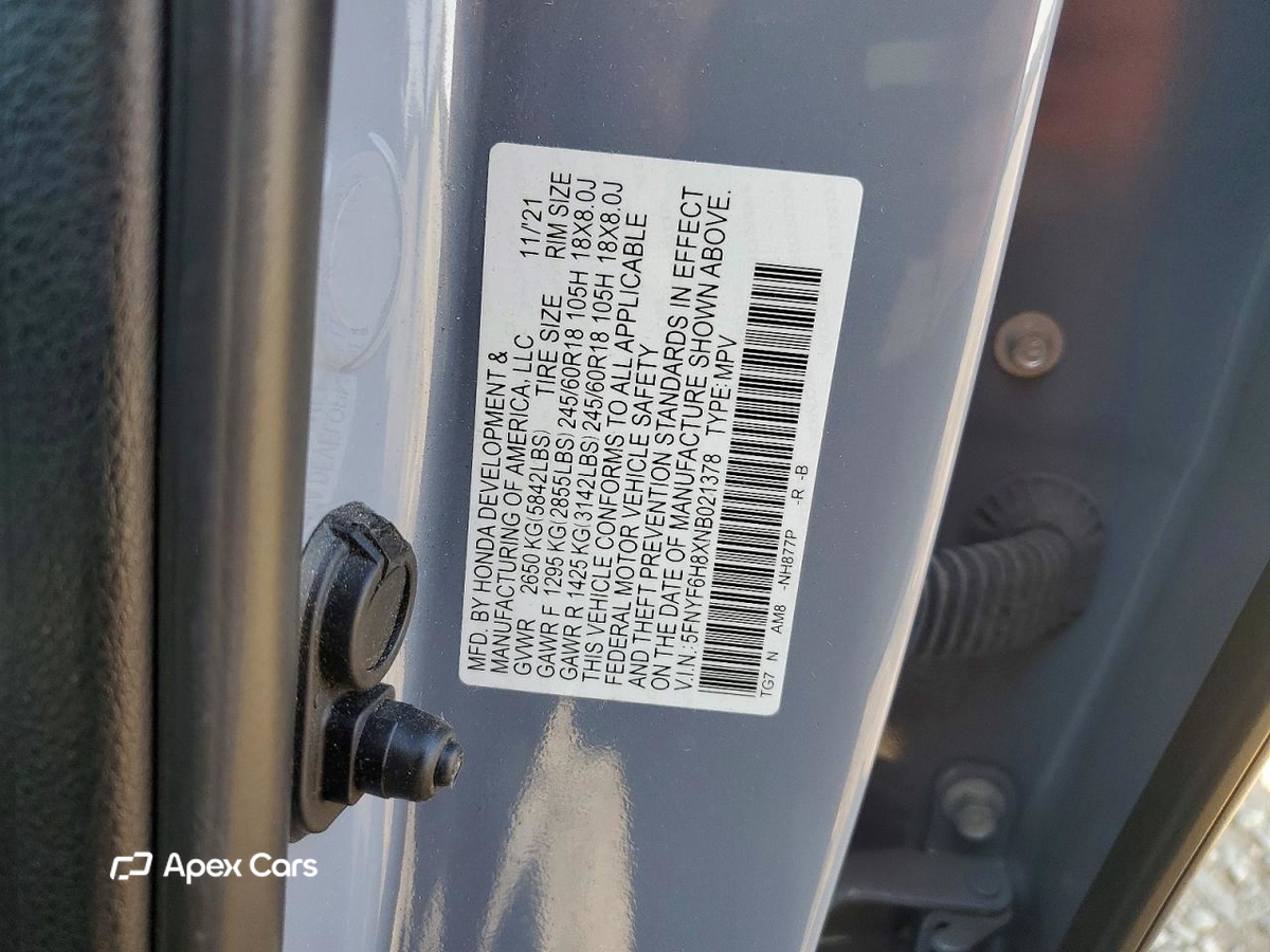Honda Pilot 2022