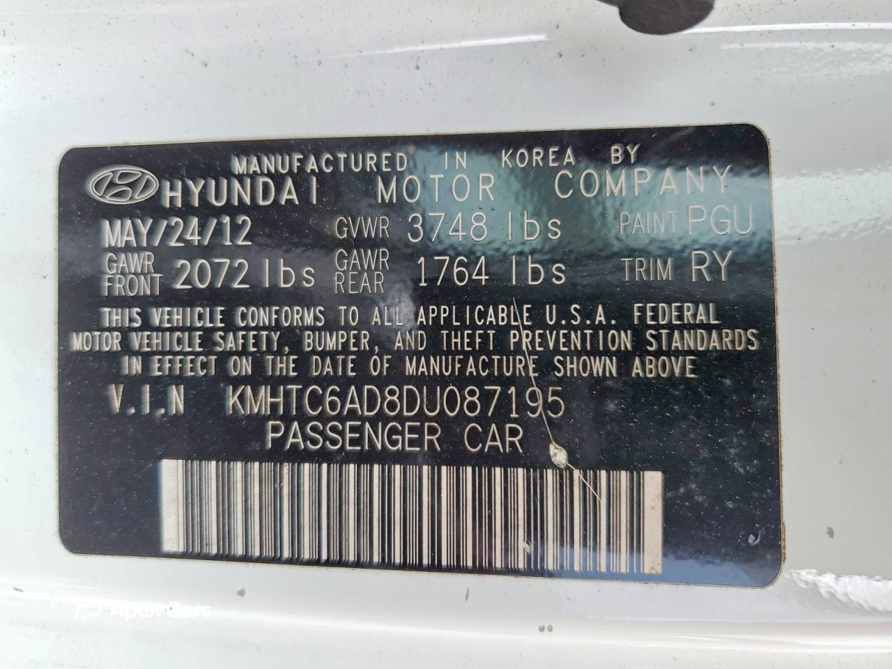 Hyundai Veloster 2013