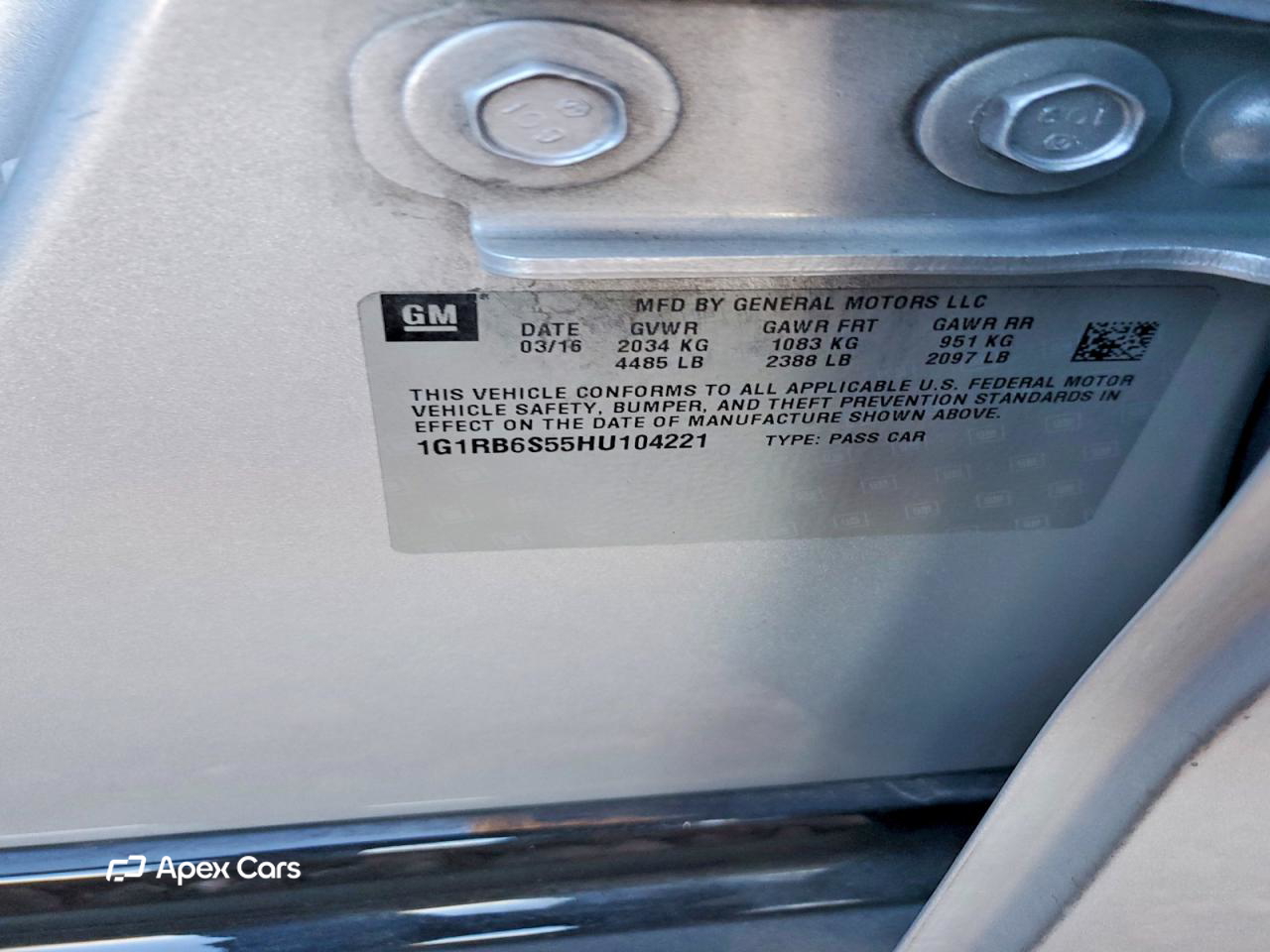 Chevrolet Volt 2017