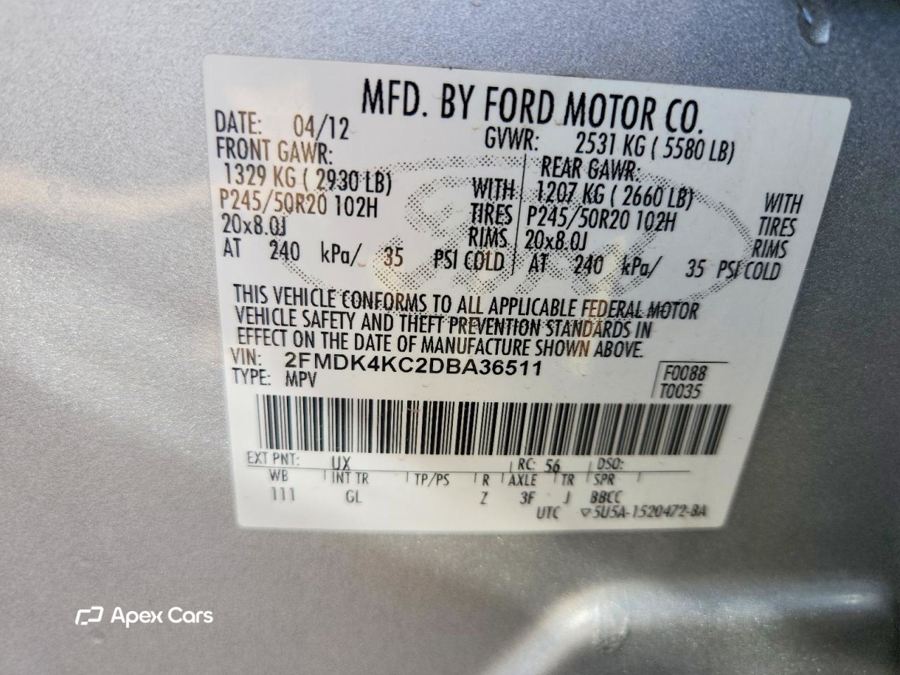 Ford Edge 2013