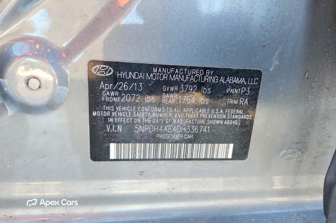 Hyundai Elantra 2013
