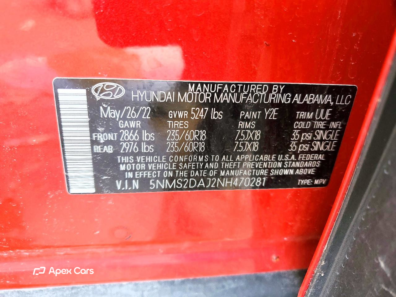 Hyundai Santa Fe 2022