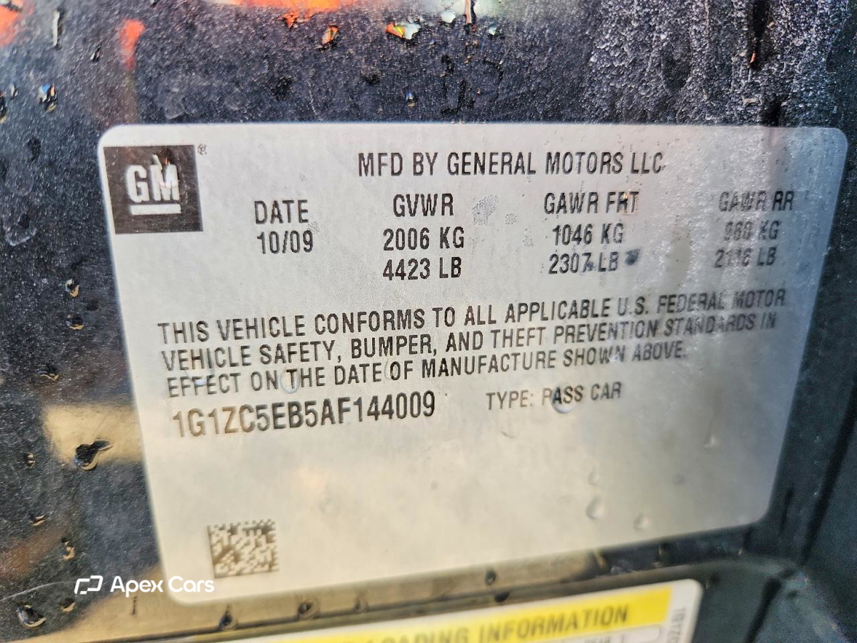 Chevrolet Malibu 2010