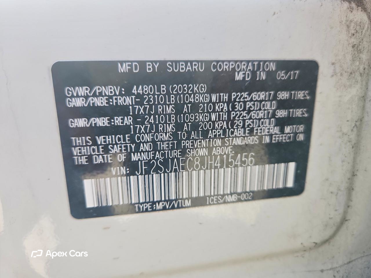 Subaru Forester 2018