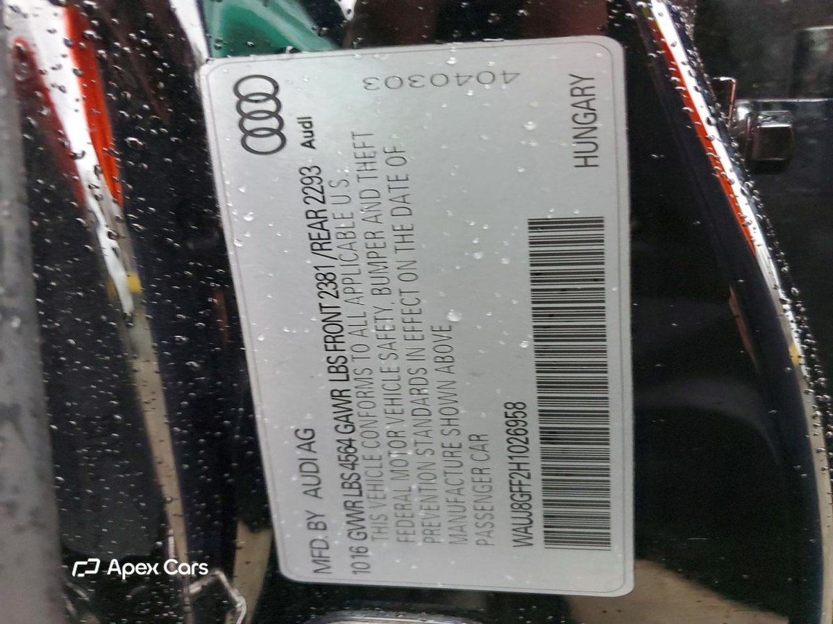 Audi A3 2017