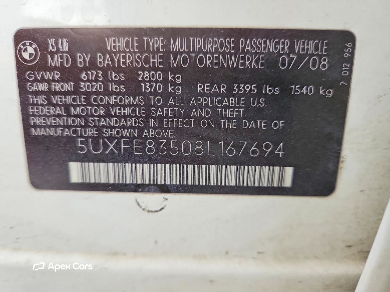 BMW X5 2008