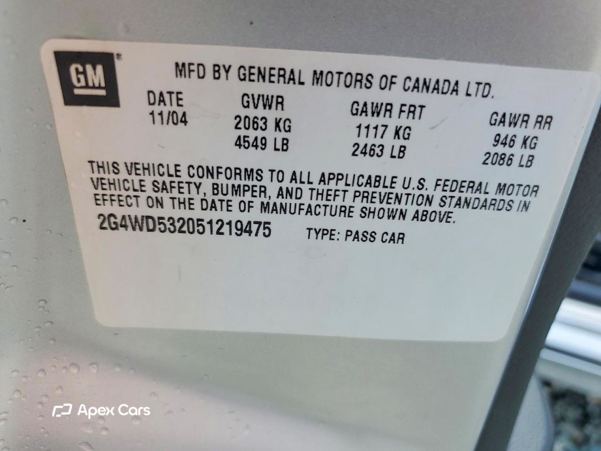 Buick LaCrosse 2005