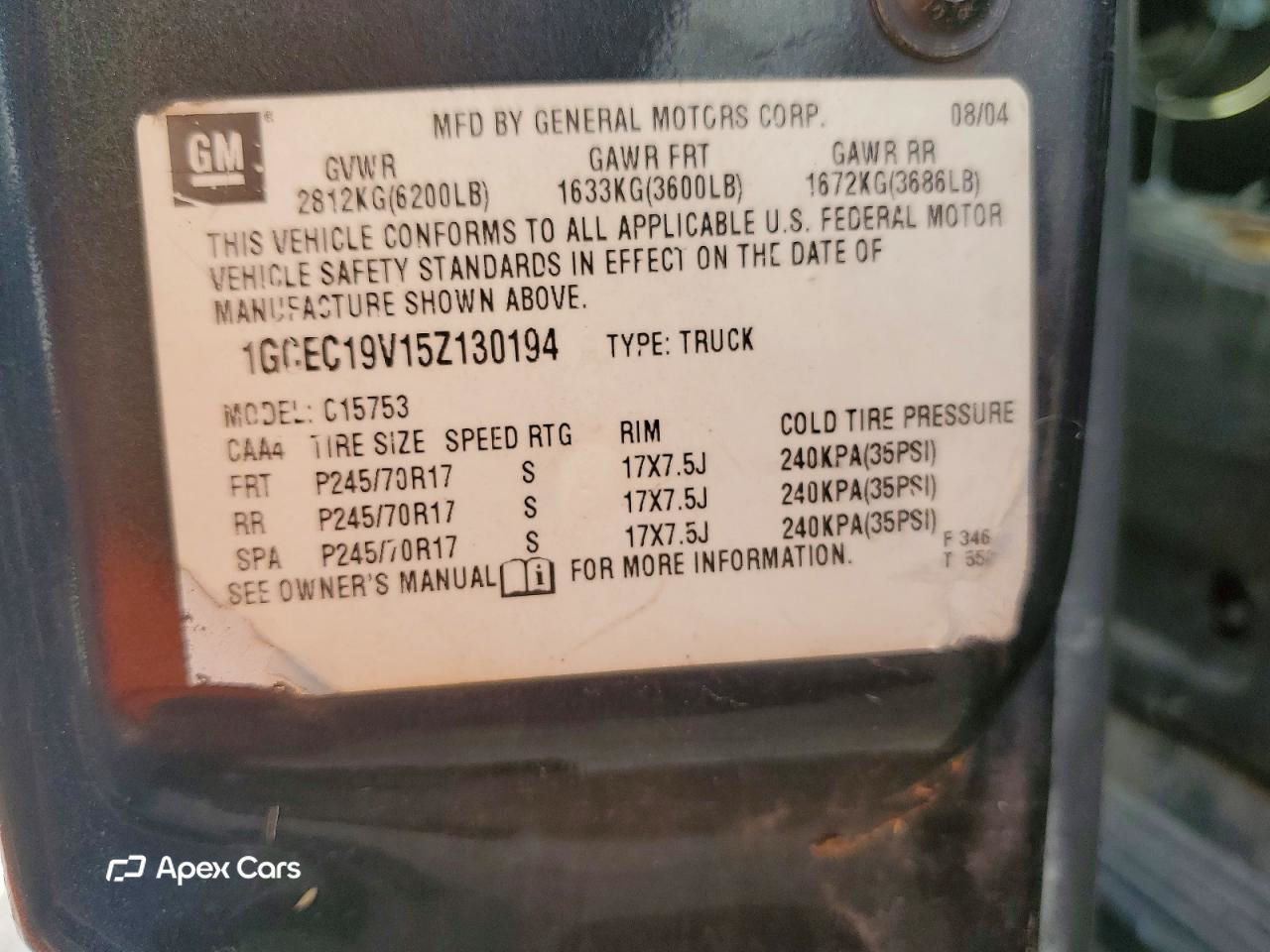 Chevrolet Silverado 2005