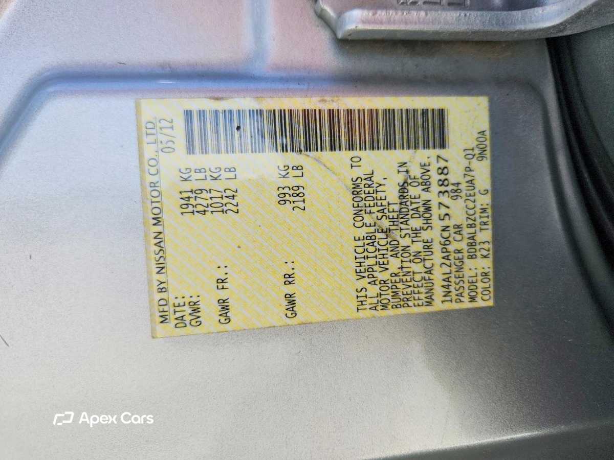 Nissan Altima 2012