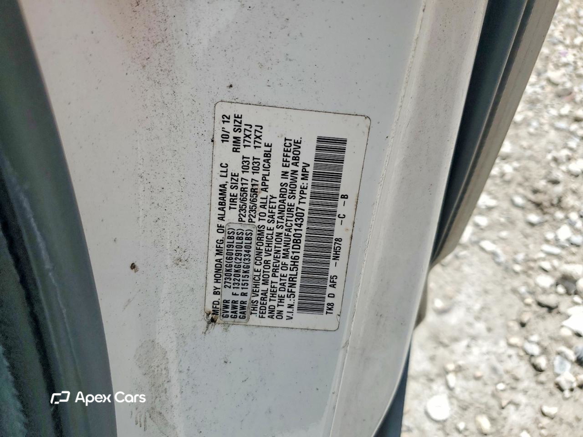 Honda Odyssey 2013