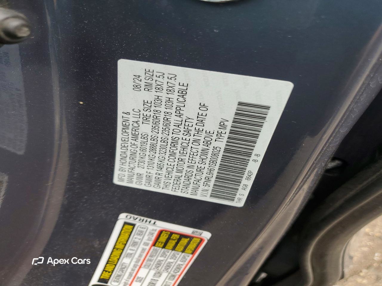 Honda Odyssey 2025