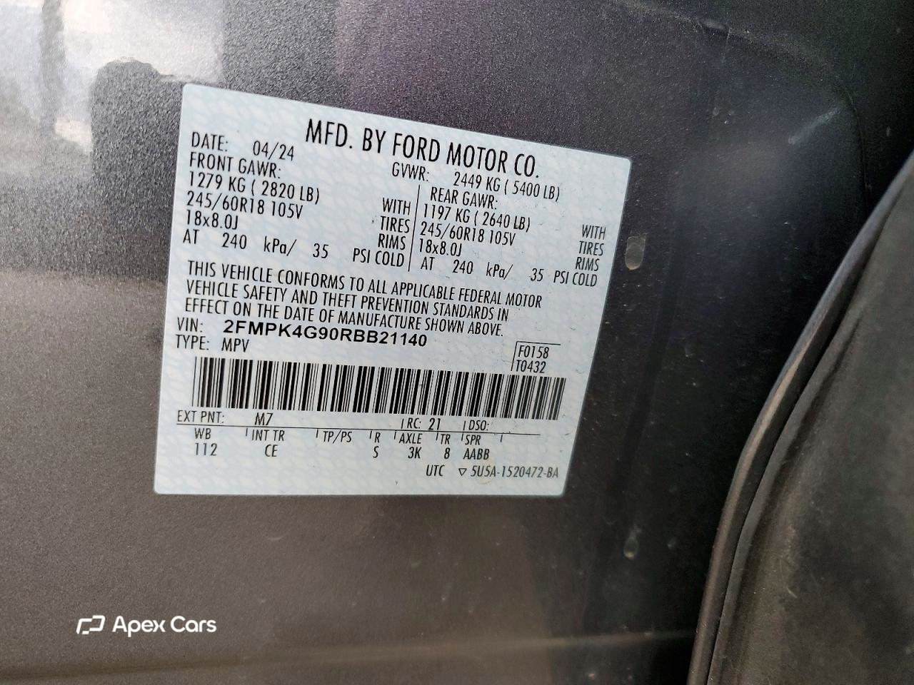 Ford Edge 2024
