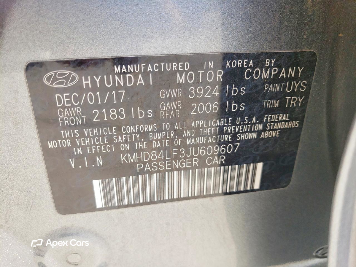 Hyundai Elantra 2018