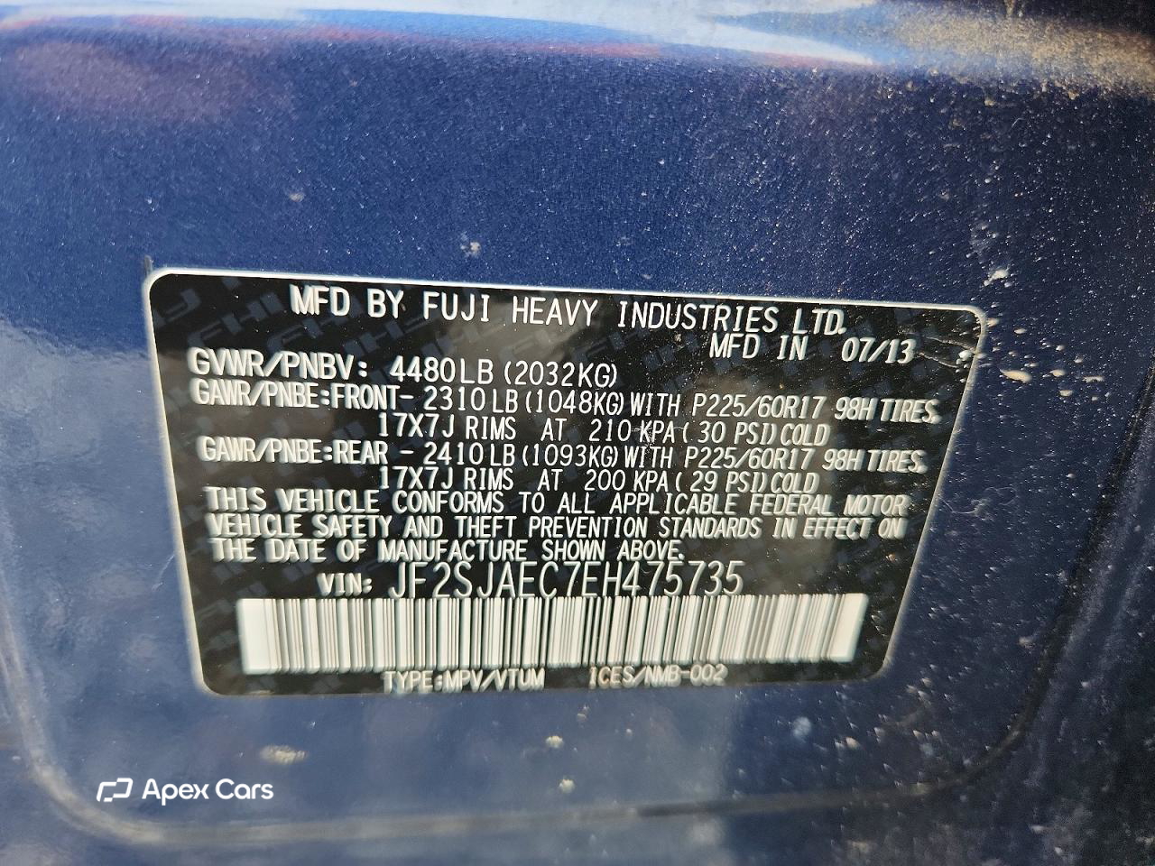 Subaru Forester 2014