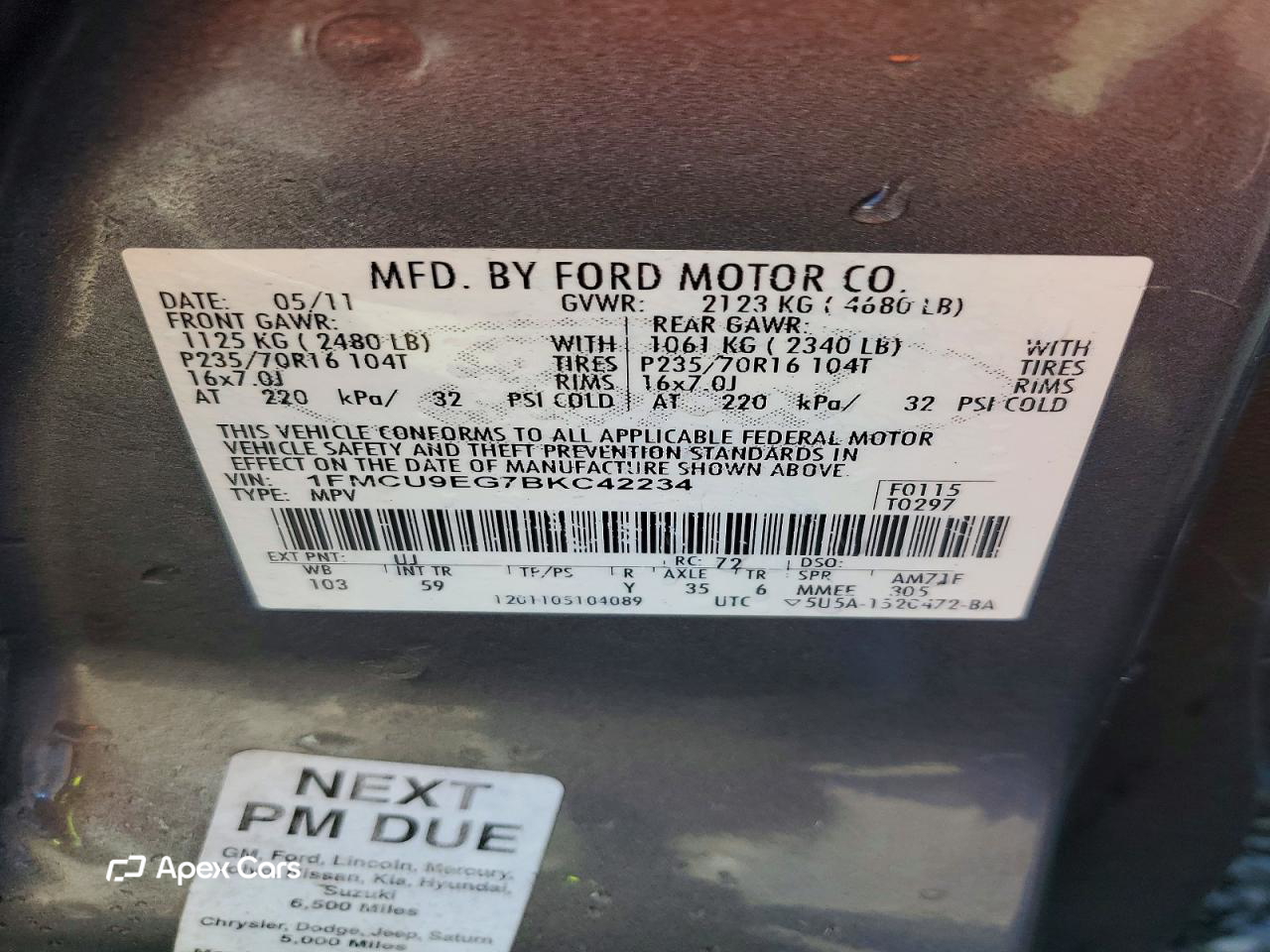 Ford Escape 2011