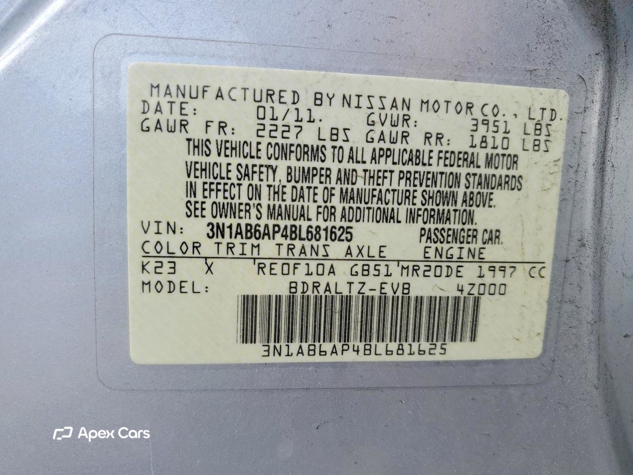 Nissan Sentra 2011