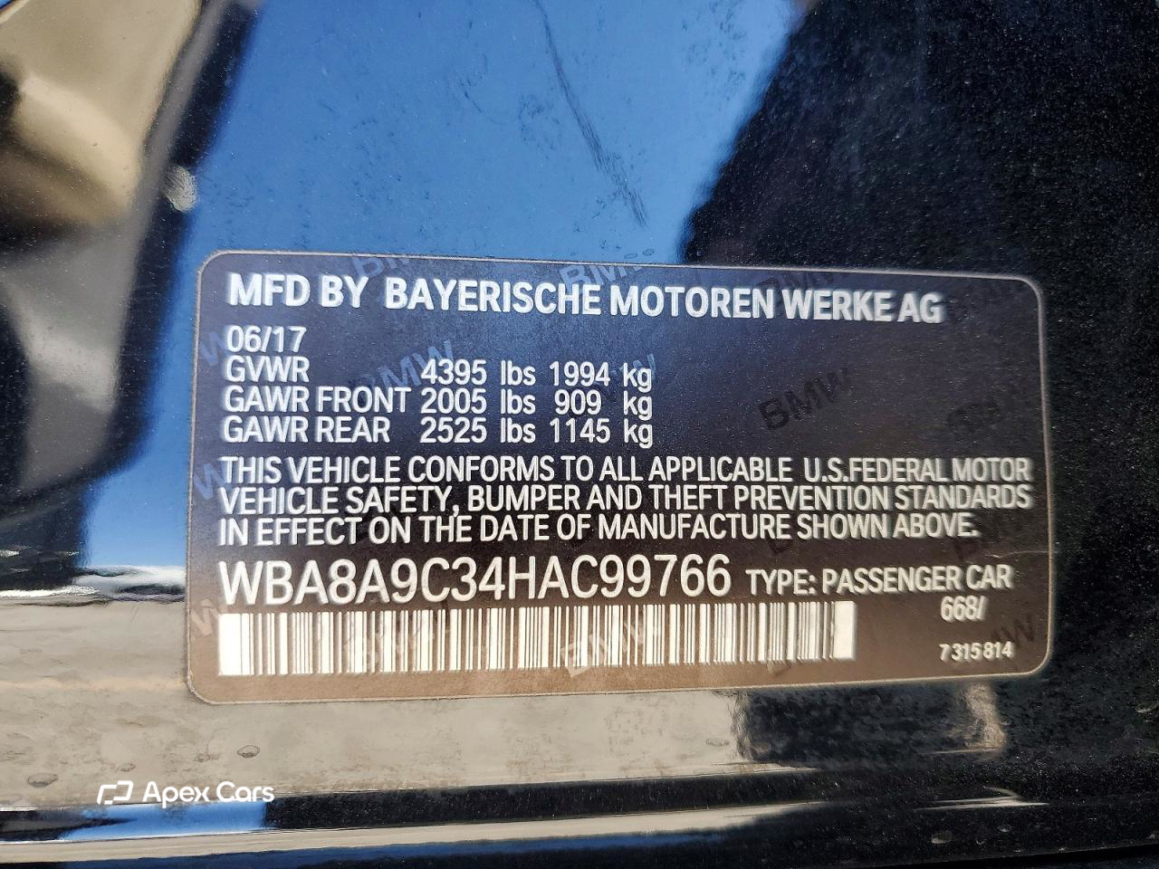 BMW Series 3 2017