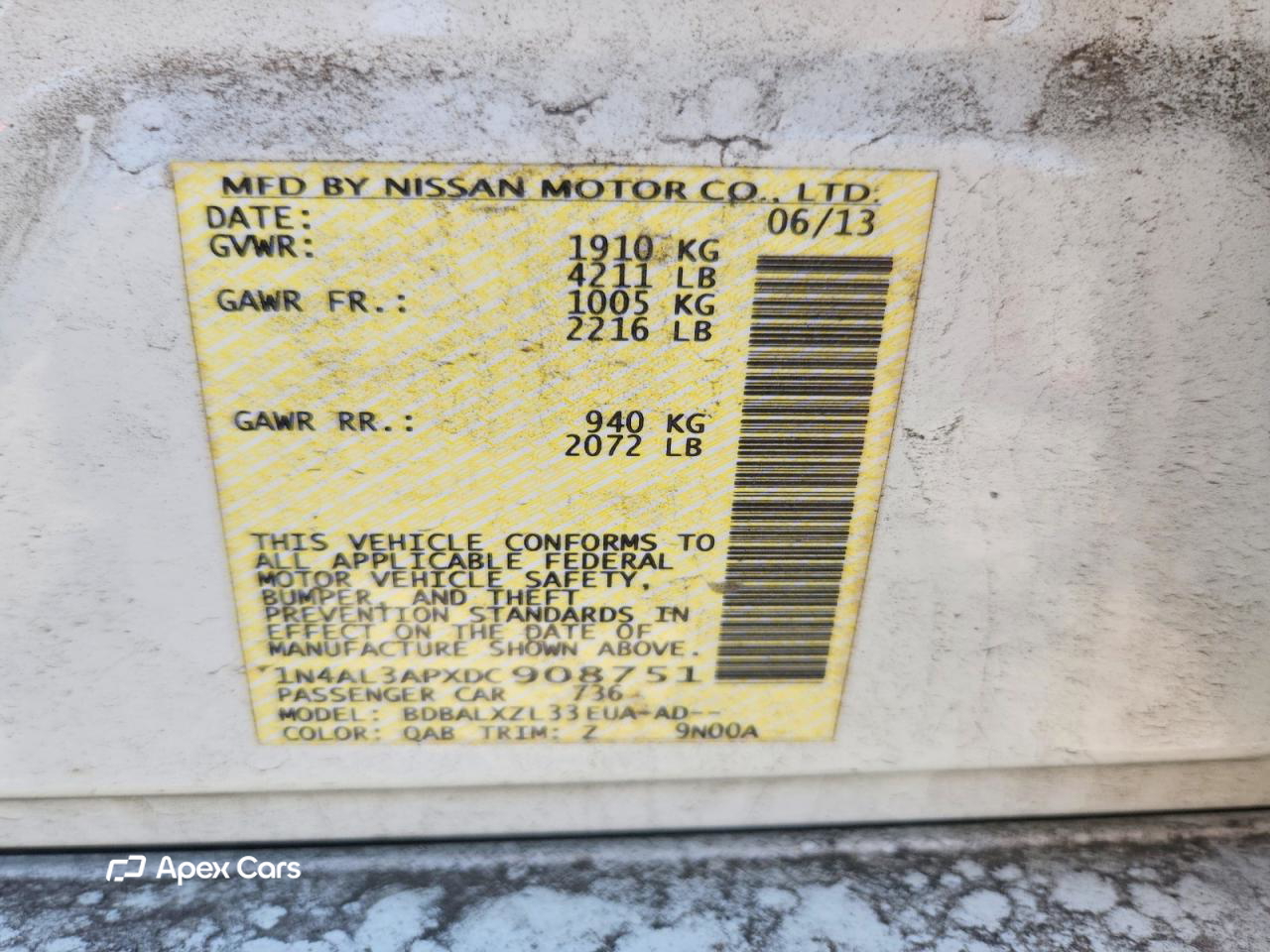 Nissan Altima 2013