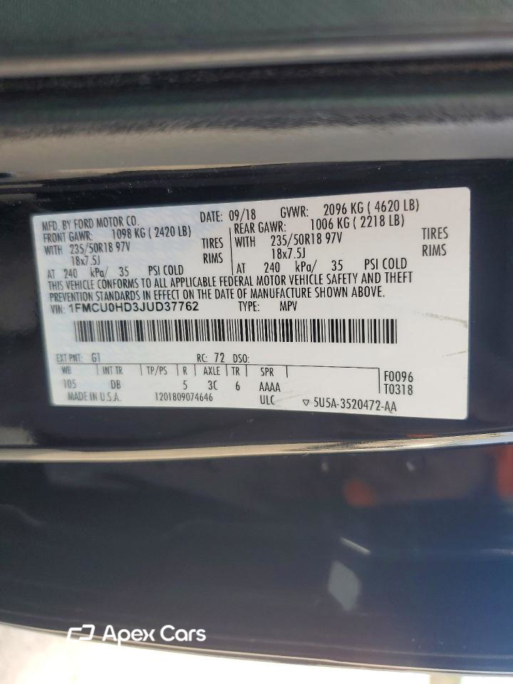 Ford Escape 2018