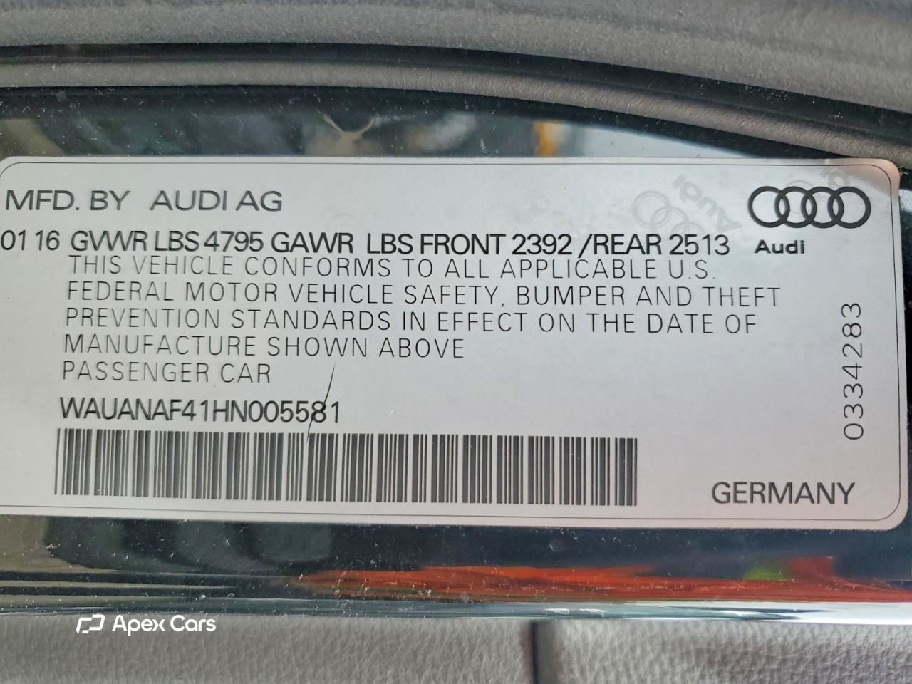 Audi A4 2017