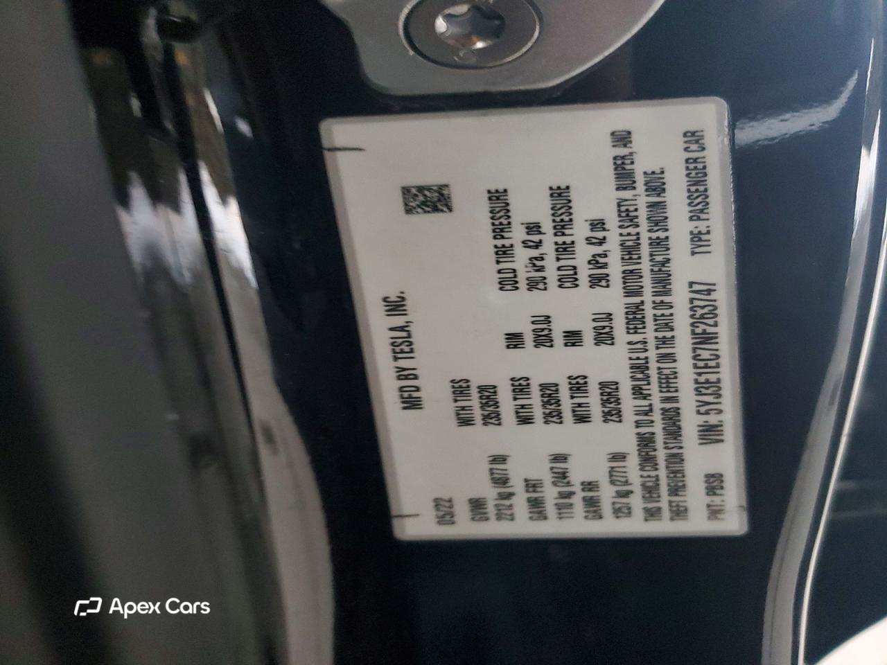 Tesla Model 3 2022