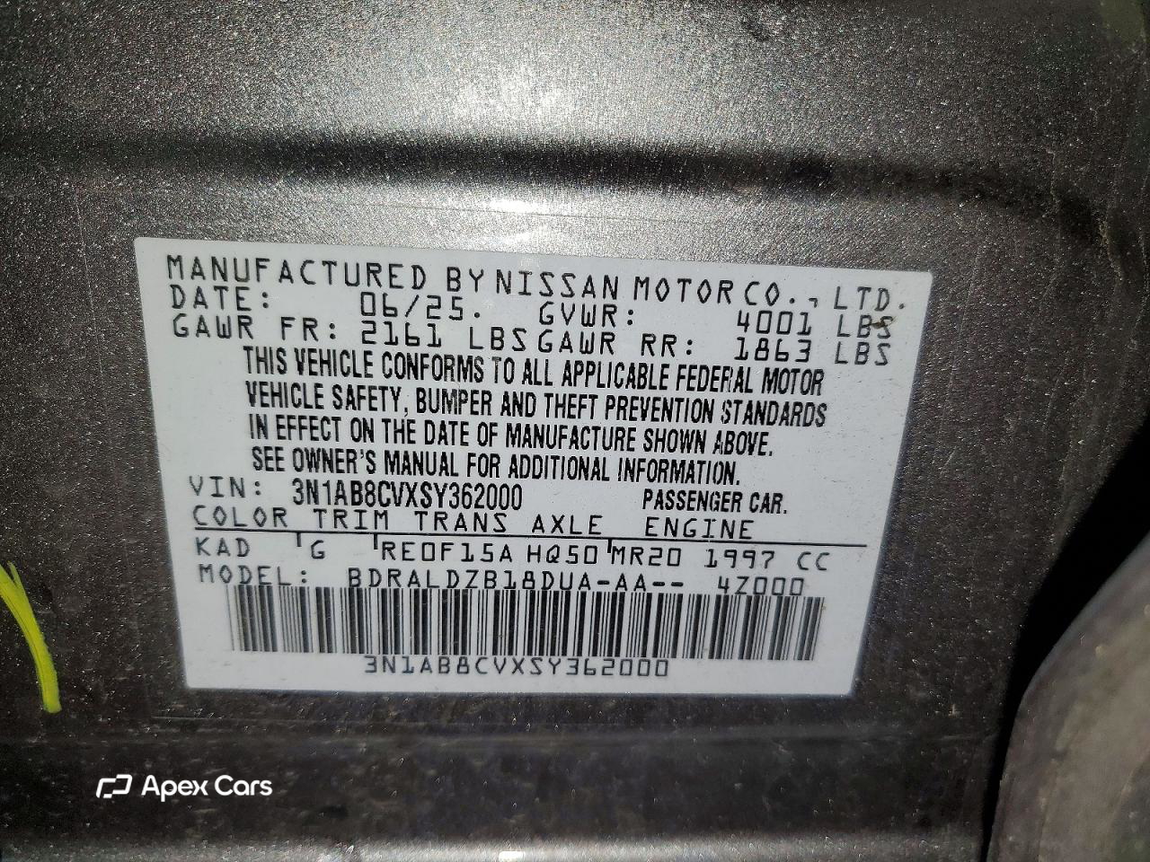 Nissan Sentra 2025