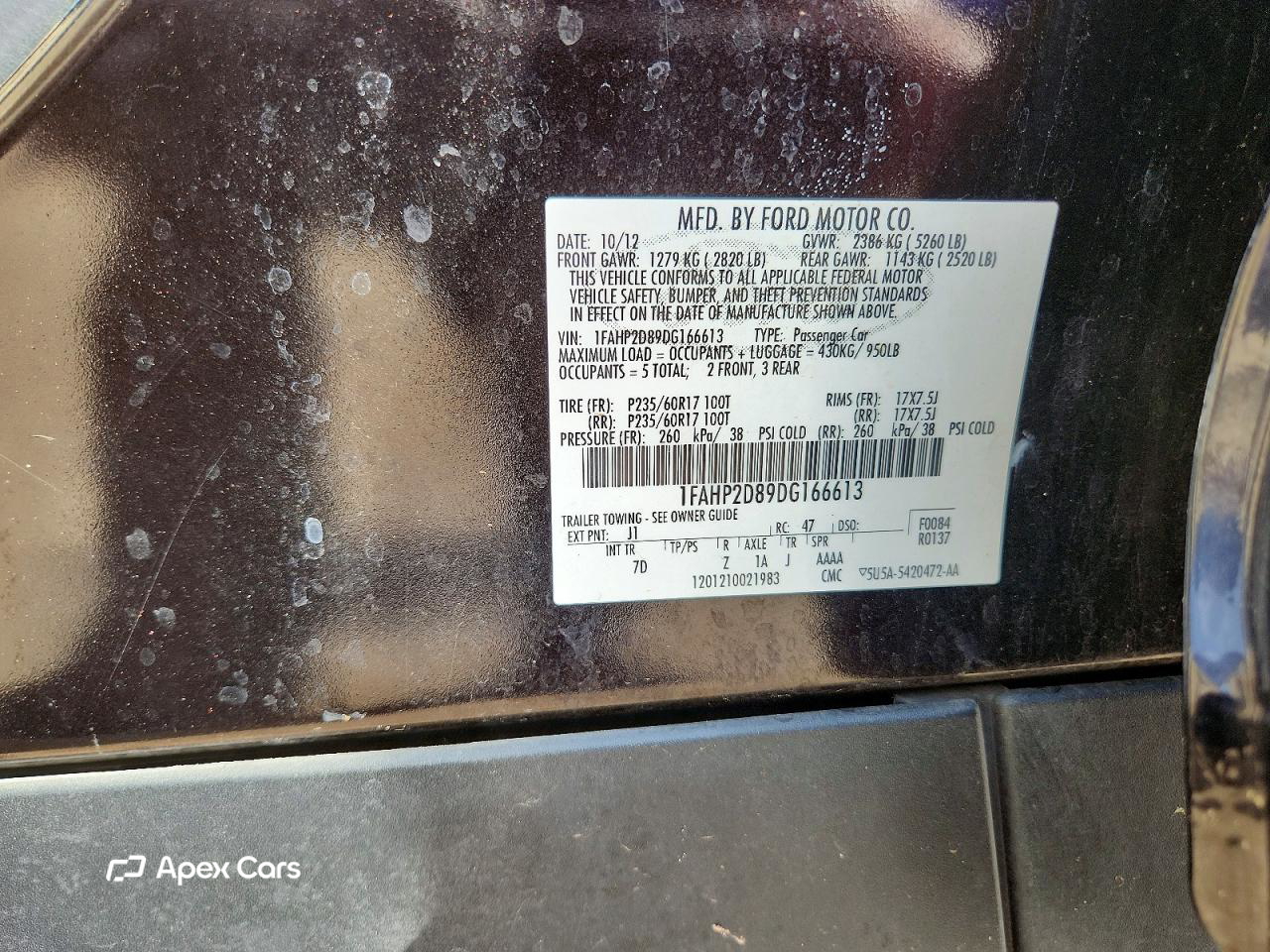 Ford Taurus 2013